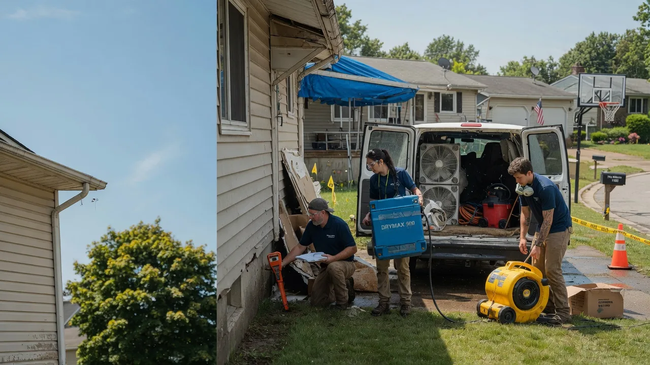 Ceiling Leak Cleanup in Posen, MI near me
