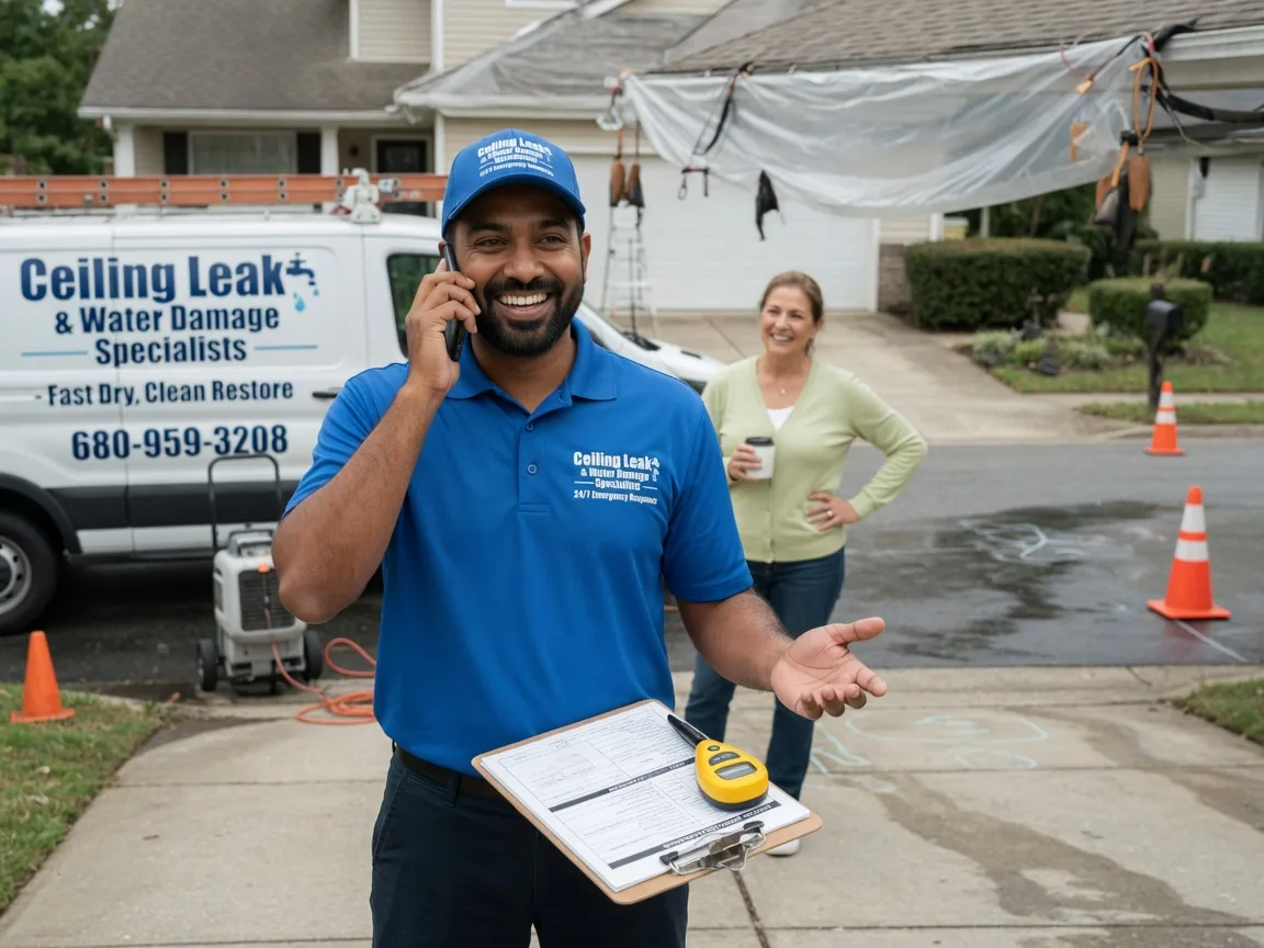 Ceiling Leak Cleanup Posen, MI FAQs